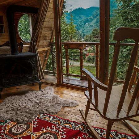 Moromu Bungalows Çamlıhemşin Exteriör bild