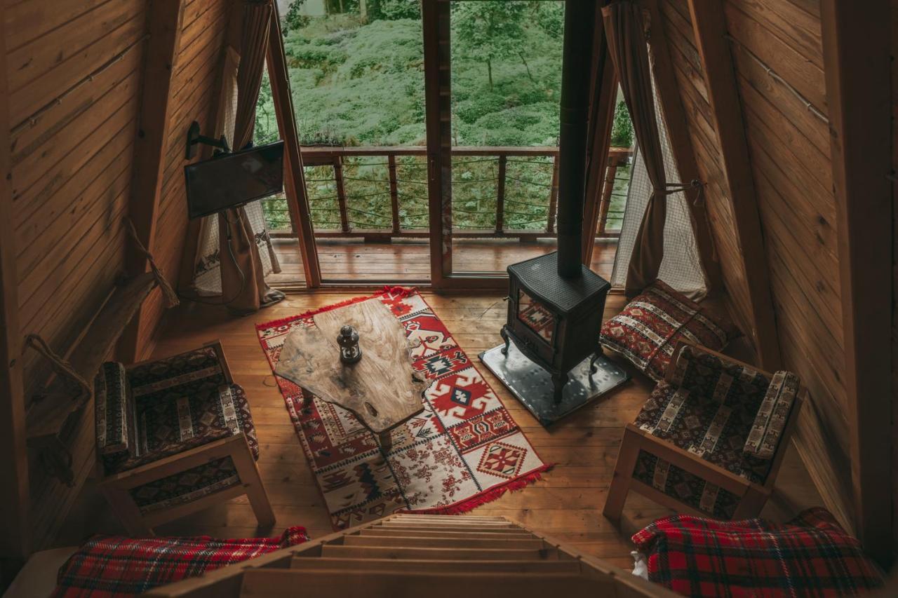 Moromu Bungalows Çamlıhemşin Exteriör bild