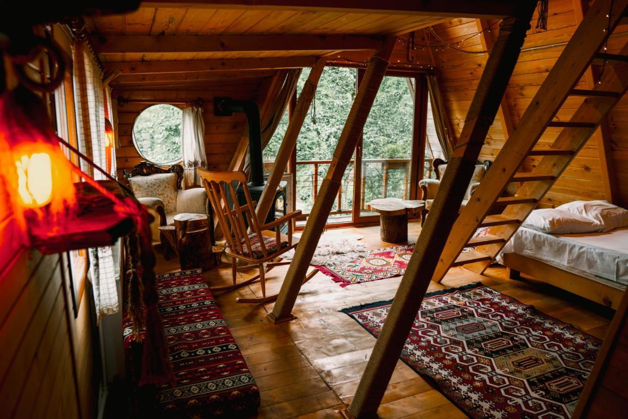 Moromu Bungalows Çamlıhemşin Exteriör bild