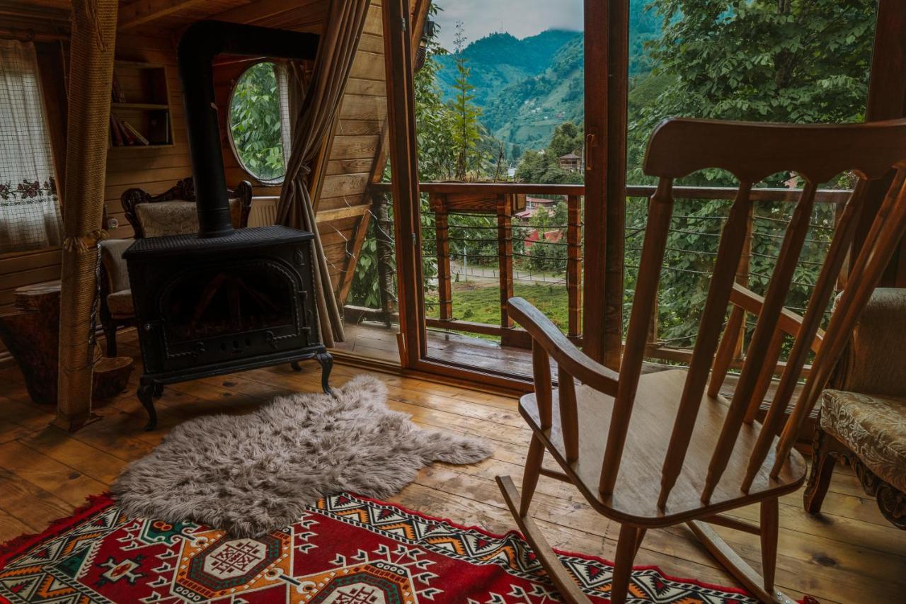 Moromu Bungalows Çamlıhemşin Exteriör bild