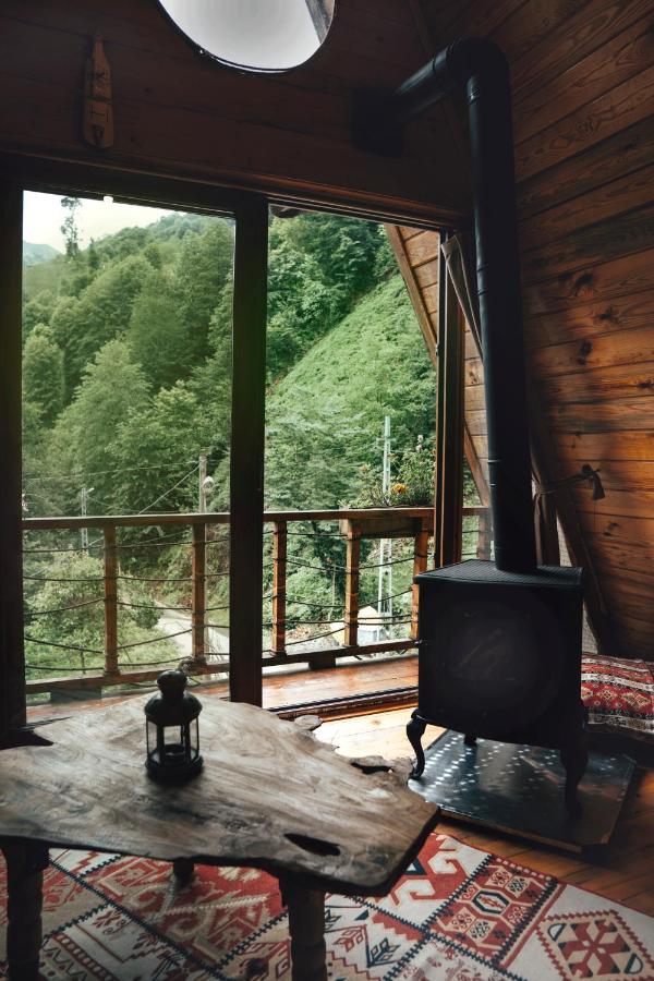 Moromu Bungalows Çamlıhemşin Exteriör bild