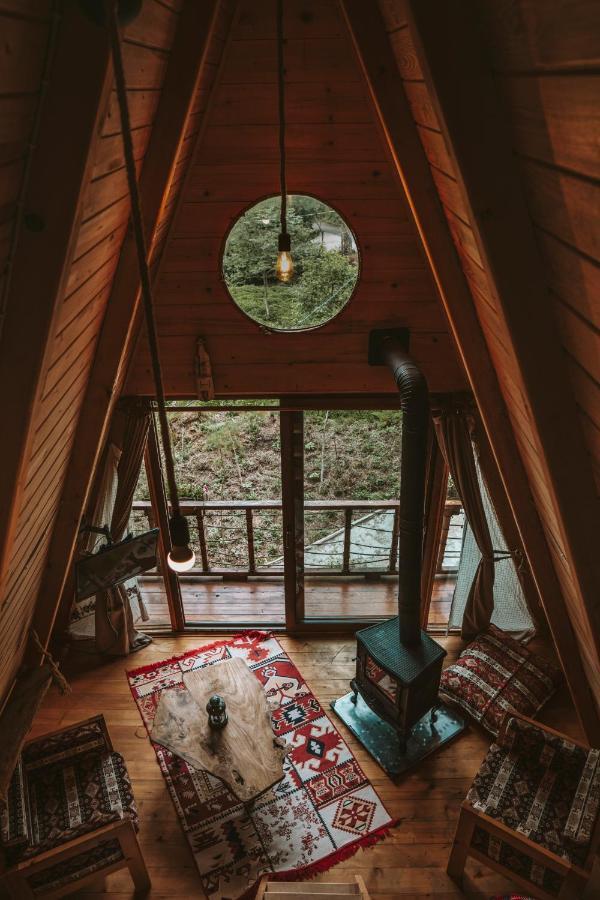 Moromu Bungalows Çamlıhemşin Exteriör bild