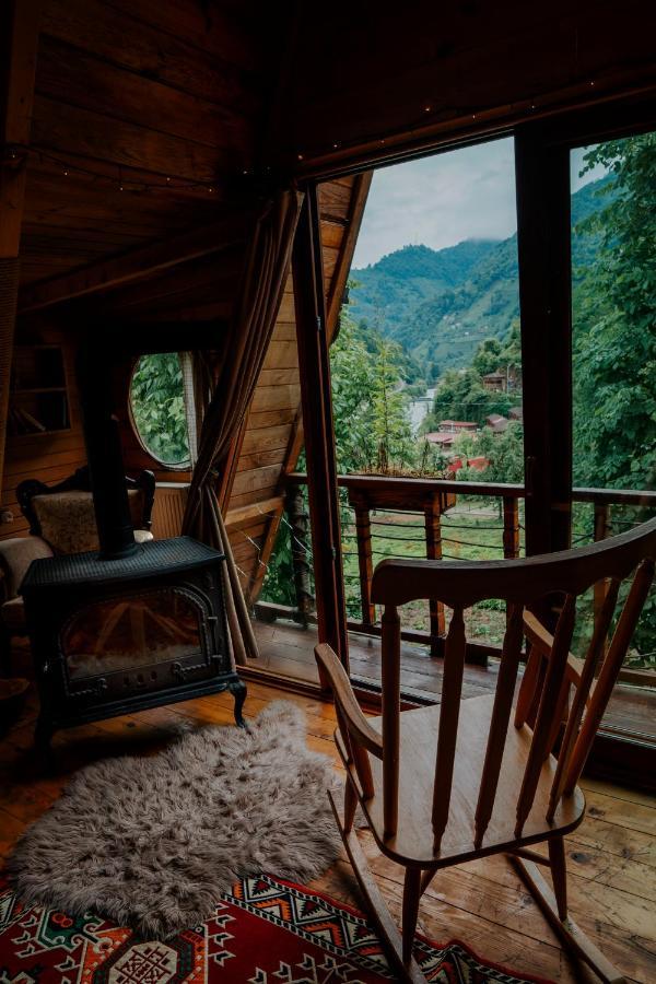Moromu Bungalows Çamlıhemşin Exteriör bild