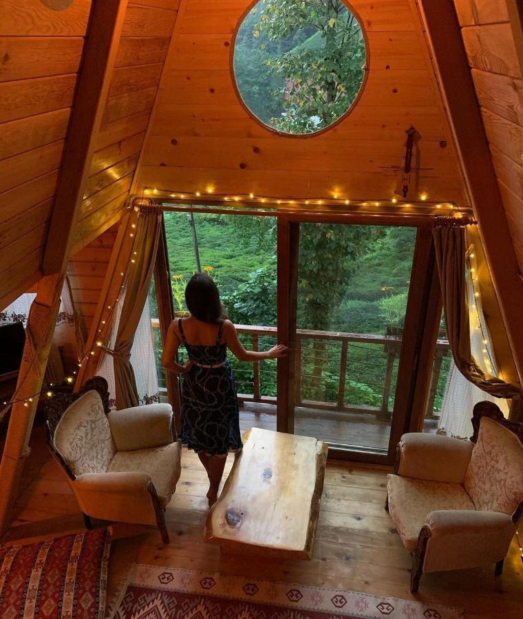 Moromu Bungalows Çamlıhemşin Exteriör bild