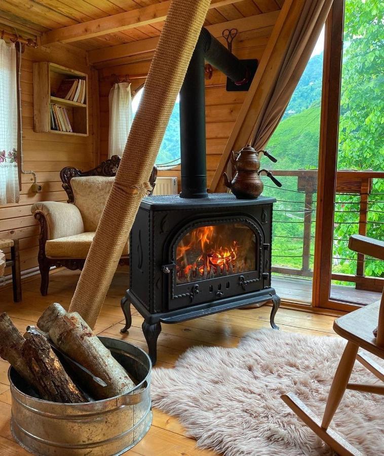 Moromu Bungalows Çamlıhemşin Exteriör bild