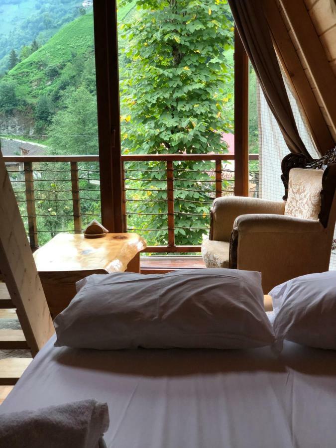 Moromu Bungalows Çamlıhemşin Exteriör bild